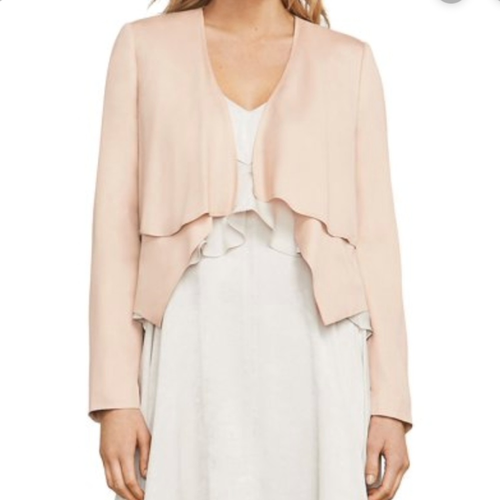 NWOT BCBG MAX AZRIA light pink/beige blazer, SMALL
